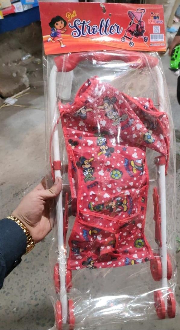 Plush Toy Bundle
*Product Description*: 2 in1 Doll & pram , 12x9 doll, 21x10 pram for doll
