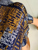 2 pcs woman's stitched linen block printed shirt And trouser