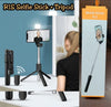 Portable Selfie Stick with Bluetooth Remote Controller – Ideal for Multiple Shooting Angles (1 Pcs)