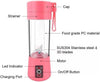 Portable & Rechargeable Electric Juicer Blender - 1 Pc in Vibrant Colors