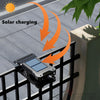 Rechargeable Garden Solar Flame Light with Motion Sensor - 1 Pcs
