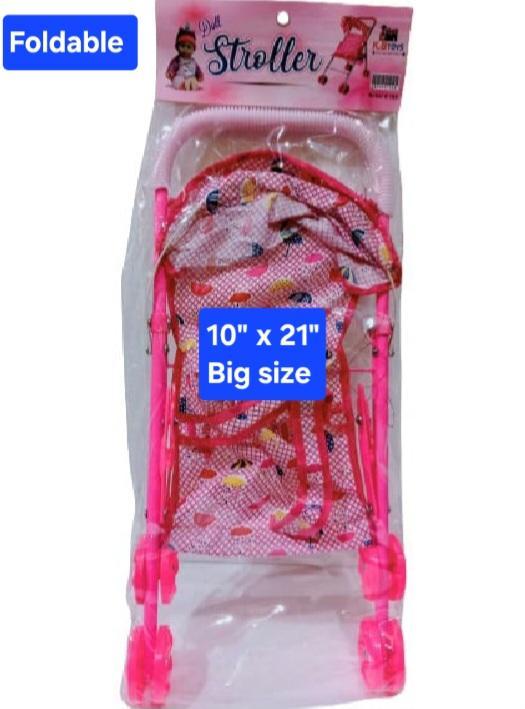 Plush Toy Bundle
*Product Description*: 2 in1 Doll & pram , 12x9 doll, 21x10 pram for doll