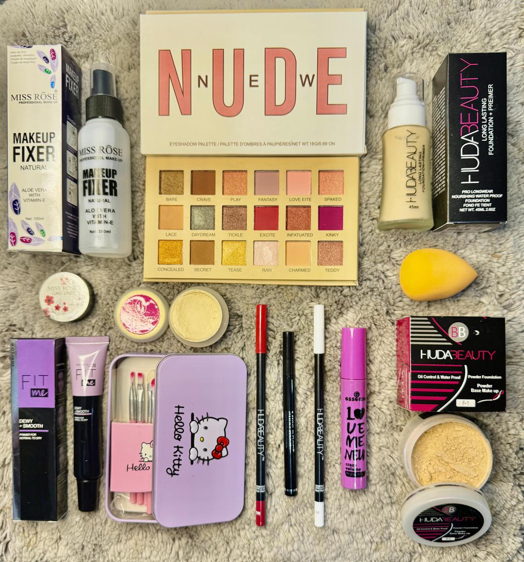 13 in 1 Makeup Deal - All-in-One Beauty Kit with 10 Essential Pcs