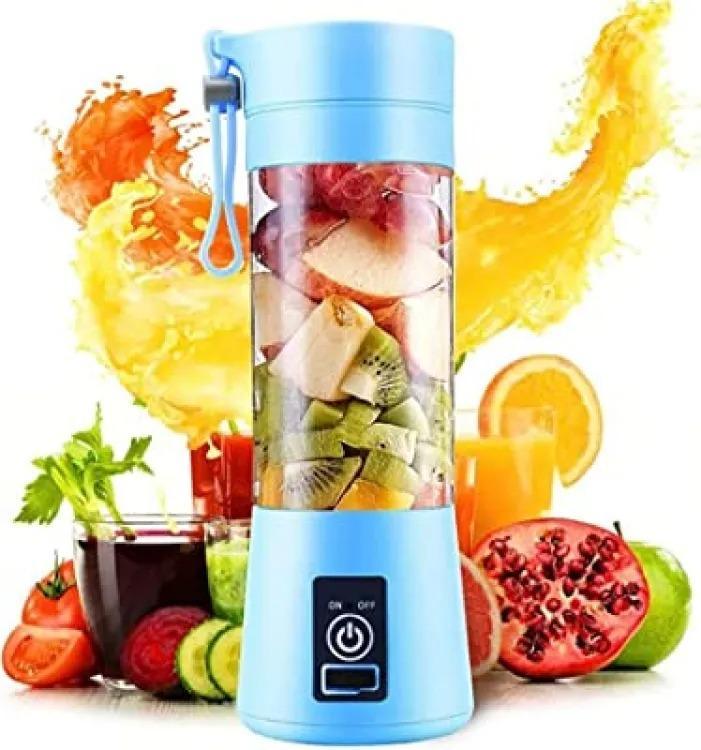 Portable & Rechargeable Electric Juicer Blender - 1 Pc in Vibrant Colors
